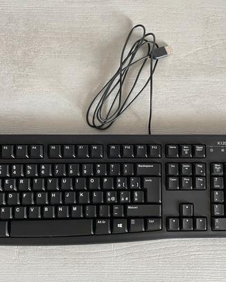 Mouse + Tastiera USB italiana Logitech