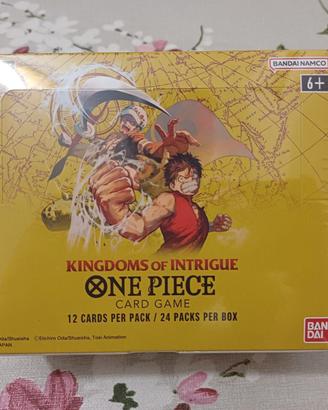 one piece Kingdoms of Intrigue Booster Box op-04