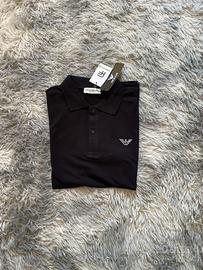Polo armani nera taglia S