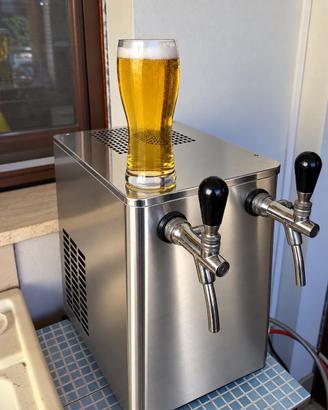 Spillatore di birra da banco a 2 vie