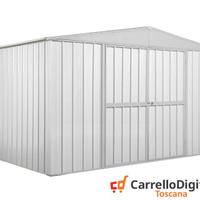 Box in lamiera di Acciaio 360x260cm 9mq bianco