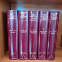 Il Vocabolario Treccani 5 volumi 2ª edizione 1997