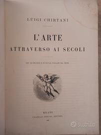 Libro Antico L'Arte Attraverso i secoli Treves