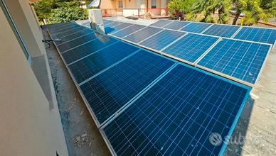 25 pannelli fotovoltaici 