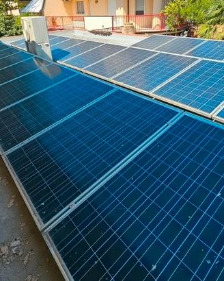 25 pannelli fotovoltaici 