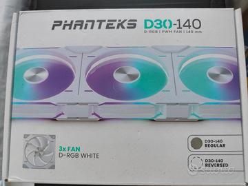 3xPack Fans 140mm RGB White