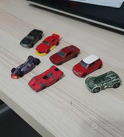 modellini auto set 7 pezzi hot wheels 