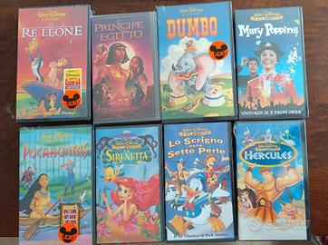 VHS Disney SIGILLATE da coll. - Scelta singola