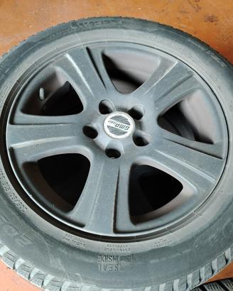 Cerchio +gomme invernali