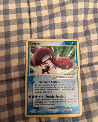 Kyogre Gold Star 112/113 Pokemon