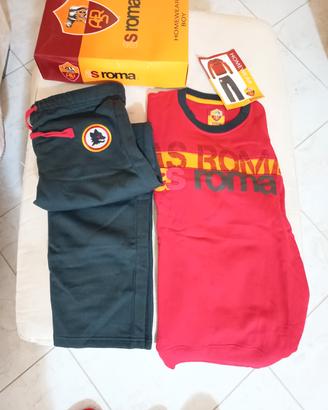 Pigiama girocollo as Roma 