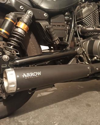 scarico harrow  Yamaha XV 950 omologato 