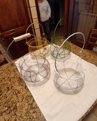CESTINI PER VERDURA E  FRUTTA 