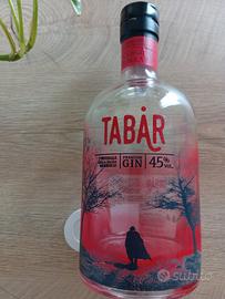 bottiglia vuota "tabar gin"
