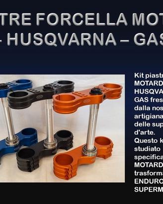 PIASTRE FORCELLA MOTARD KTM – HUSQVARNA – GAS GAS