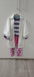 Vestito Dottoressa Peluche per bimba 5 anni