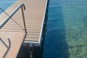 pontile galleggiante per ormeggio 