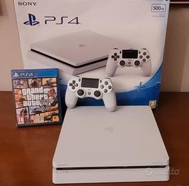 Sony PS4 Slim 500GB Bianca + GTA V