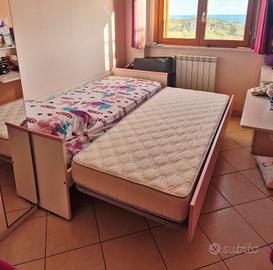 Letto a Cassettone per Cameretta