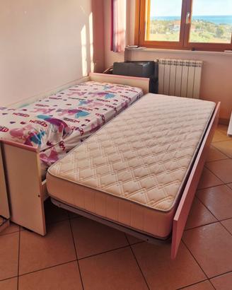 Letto a Cassettone per Cameretta