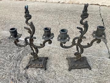 Coppia candelabri