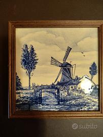 piastrella in ceramica lavorata a mano