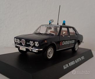 Alfa Romeo  Alfetta  1972  Carabinieri scala 1/43 