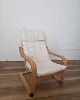 poltroncina bambini ikea poang fuori produzione 