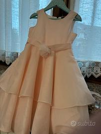 Abito elegante per bimba 4/5 anni