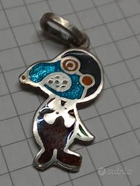 Ciondolo Snoopy argento 