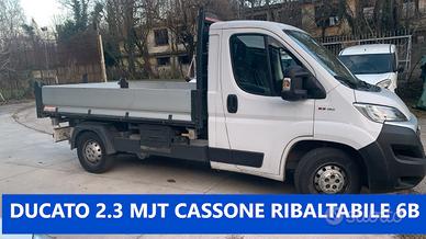 Fiat ducato ribaltabile trilater con gancio traino