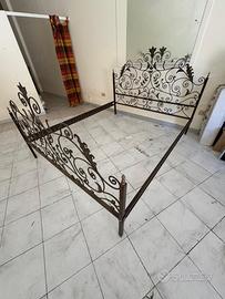 Letto in ferro battuto