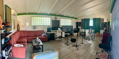 Sala prove attrezzata