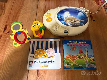 Set giochi+griglia gioco bambini 0/3 anni