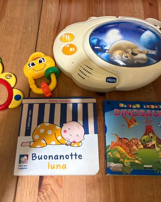 Set giochi+griglia gioco bambini 0/3 anni