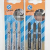 lotto 6 lame x seghetto alternativo attacco bosch