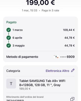 Tablet nuovo