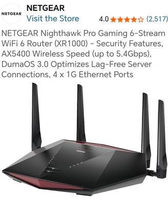 Netgear XR1000 Pro Gaming
