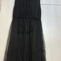 Vestito smanicato e collo alto donna ragazza