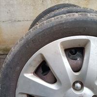 set cerchioni e gomme per Peugeot 207 o equivalent
