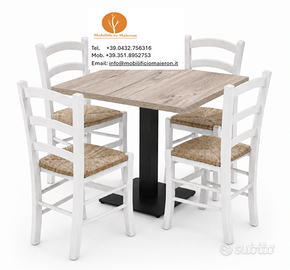 Tavoli interno per Bar Ristorati Pizzerie COD DT01