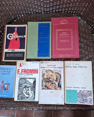 Libri vari da lettura