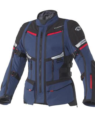 Giacca Moto Clover GTS-5 Wp DarkBlue/Black Tg.L