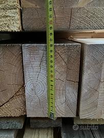 Travi lamellari e materiale costruzione