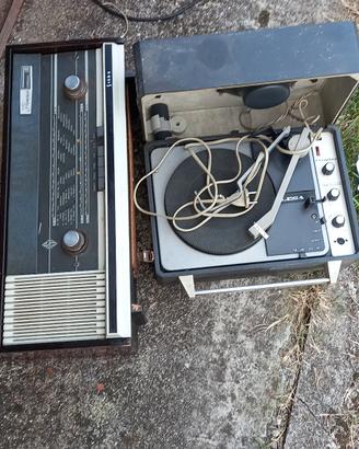 radio e giradischi