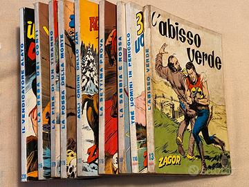 Lotto 19 fumetti Zagor, Tex e altri - anni ‘71/‘79