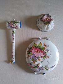 Set decorazione parete ceramica Bassano anni '70
