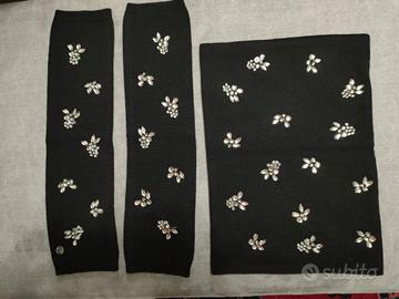 Scaldacollo con copri braccia donna