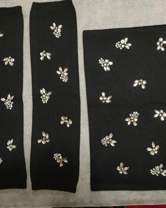 Scaldacollo con copri braccia donna