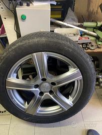 n° 4 gomme invernali con cerchi nissan juke